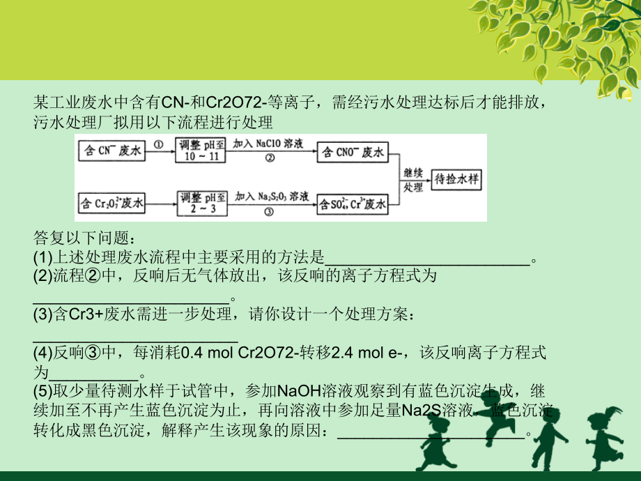 污水处理流程教学课件_第1页