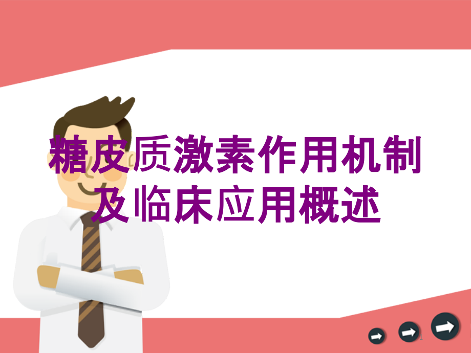 糖皮质激素作用机制及临床应用概述培训ppt课件_第1页