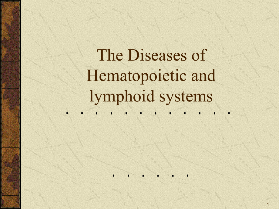 血液病英文ppt课件_第1页