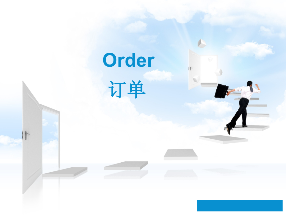 英语订单词汇与句型-Order分析课件_第1页