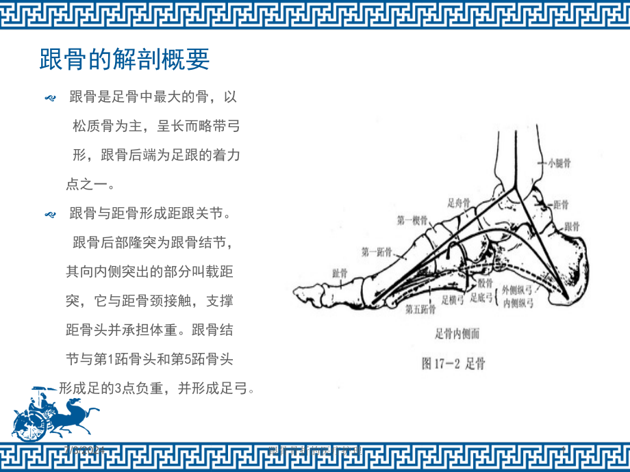 跟骨骨折的医疗护理培训ppt课件_第1页