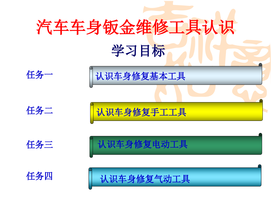 汽车车身钣金维修工具认识课件_第1页