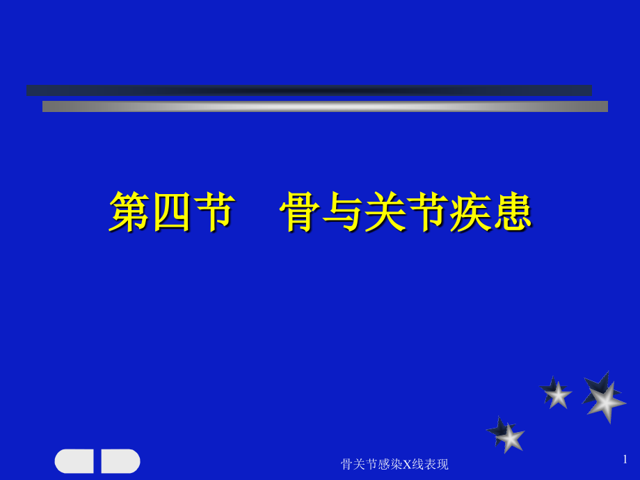 骨关节感染X线表现ppt课件_第1页