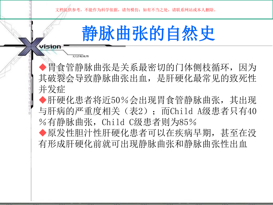 肝硬化静脉曲张及静脉曲张出血预防和处理培训ppt课件_第1页