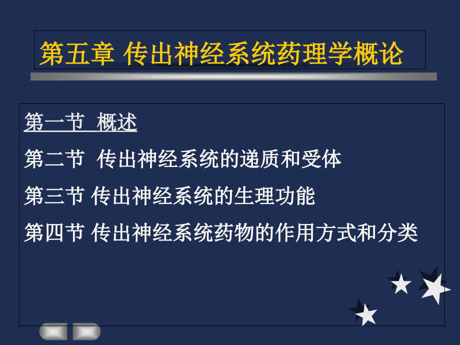 沈大传出神经系统药理学概论课件_第1页