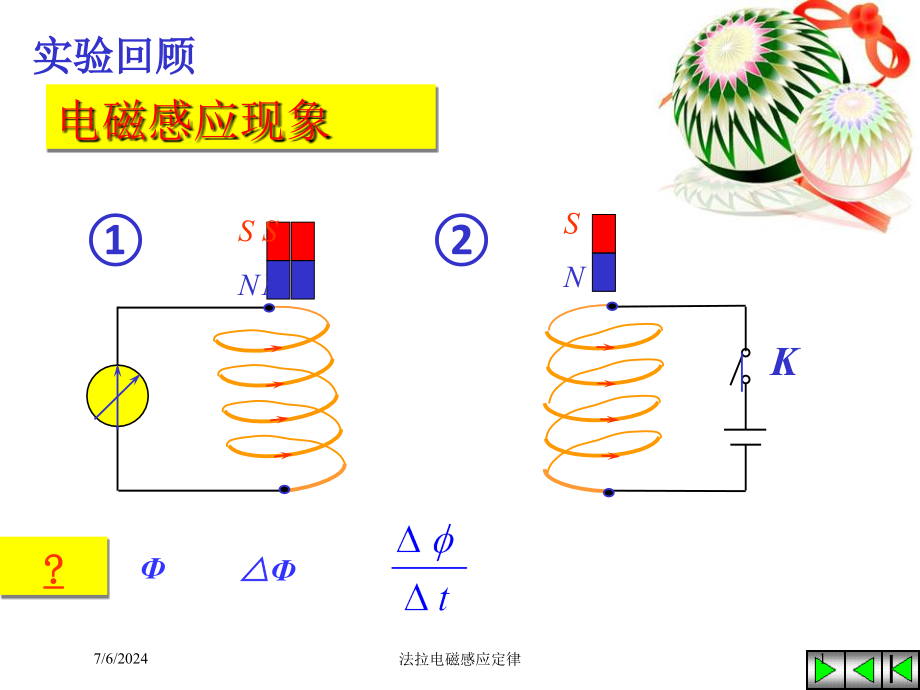 法拉电磁感应定律培训课件_第1页