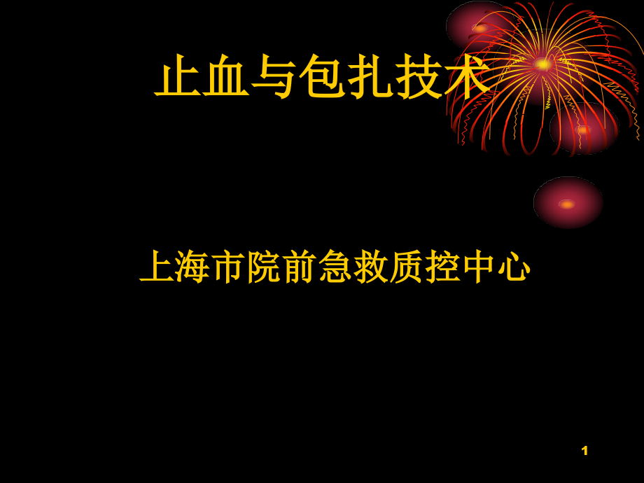 止血与包扎技术课件_第1页