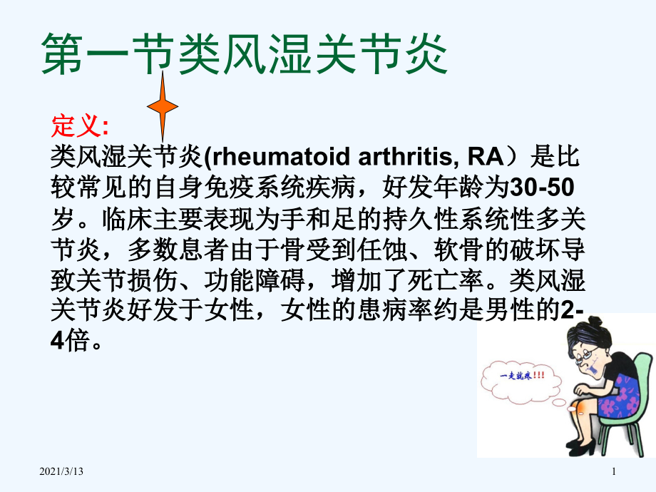 风湿痛与软组织疼痛课件_第1页