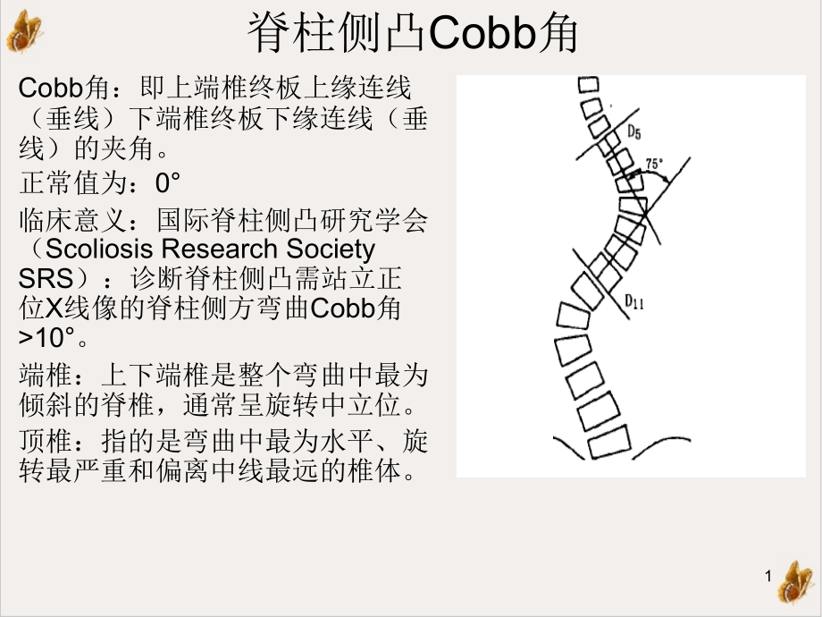 骨科常用的一些角参数ppt课件_第1页