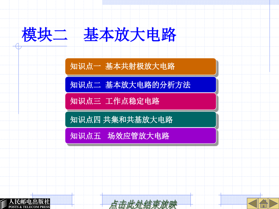 模块二--基本放大电路课件_第1页