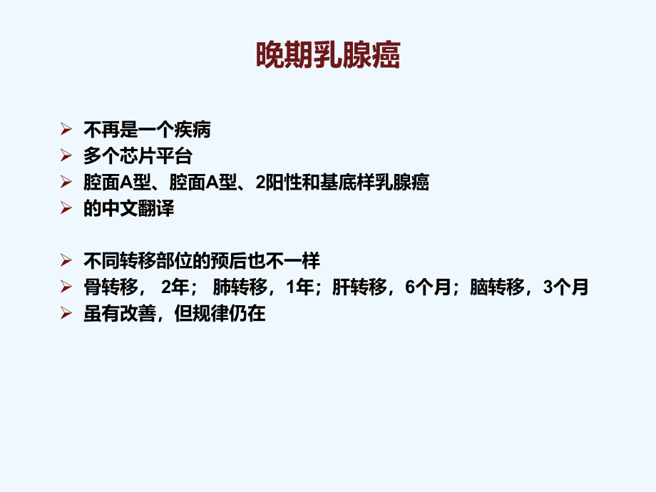 转移性乳腺癌内分泌治疗策略探讨课件_第1页