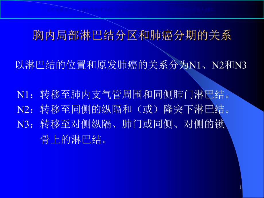 胸部CT上淋巴结表现ppt课件_第1页