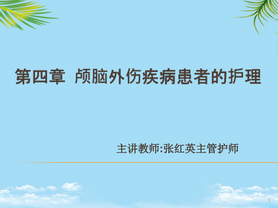 脑挫裂伤临床表现课件_第1页