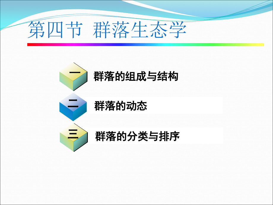 生态学基础知识群落生态课件_第1页