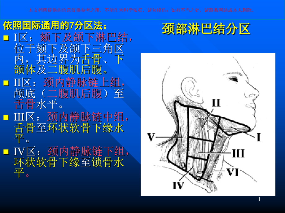 颈部淋巴结转移CT表现及鉴别诊断培训ppt课件_第1页