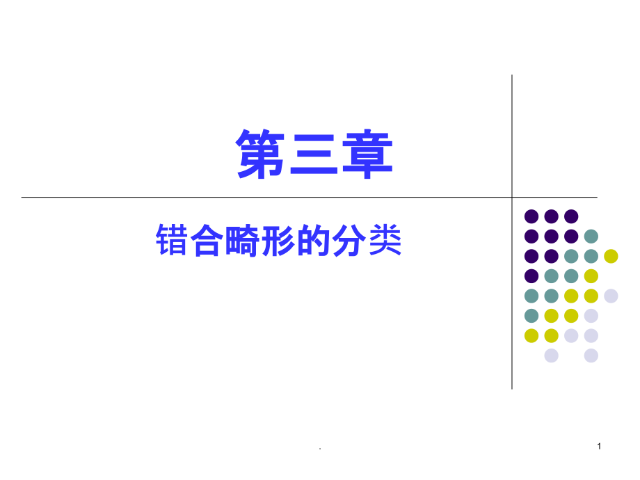 错合畸形的临床表现和分类课件_第1页