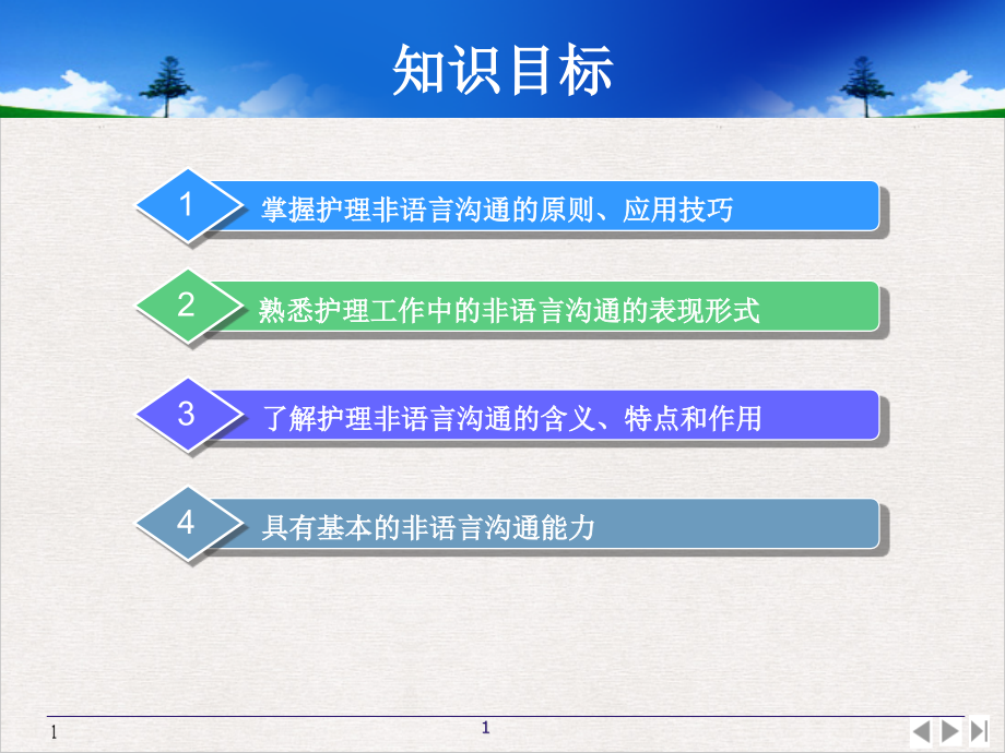 非语言沟通在护理工作中的作用课件_第1页