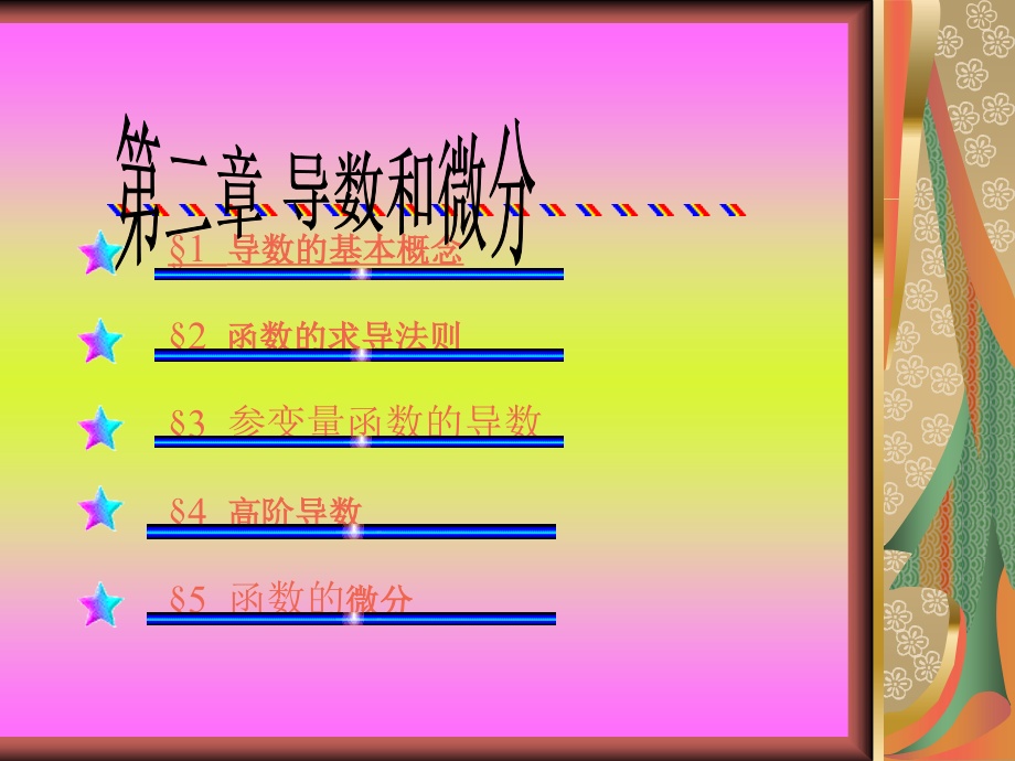 第2章-导数和微分-高等数学教学课件_第1页