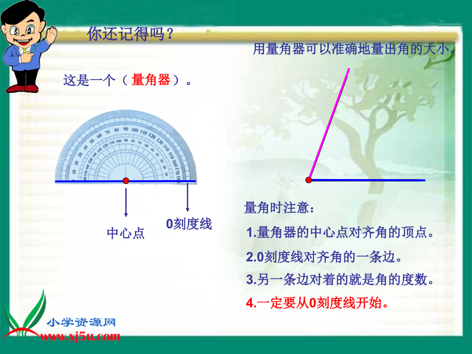 北师大版数学四年级上册《画角》PPT课件[1]课件_第1页