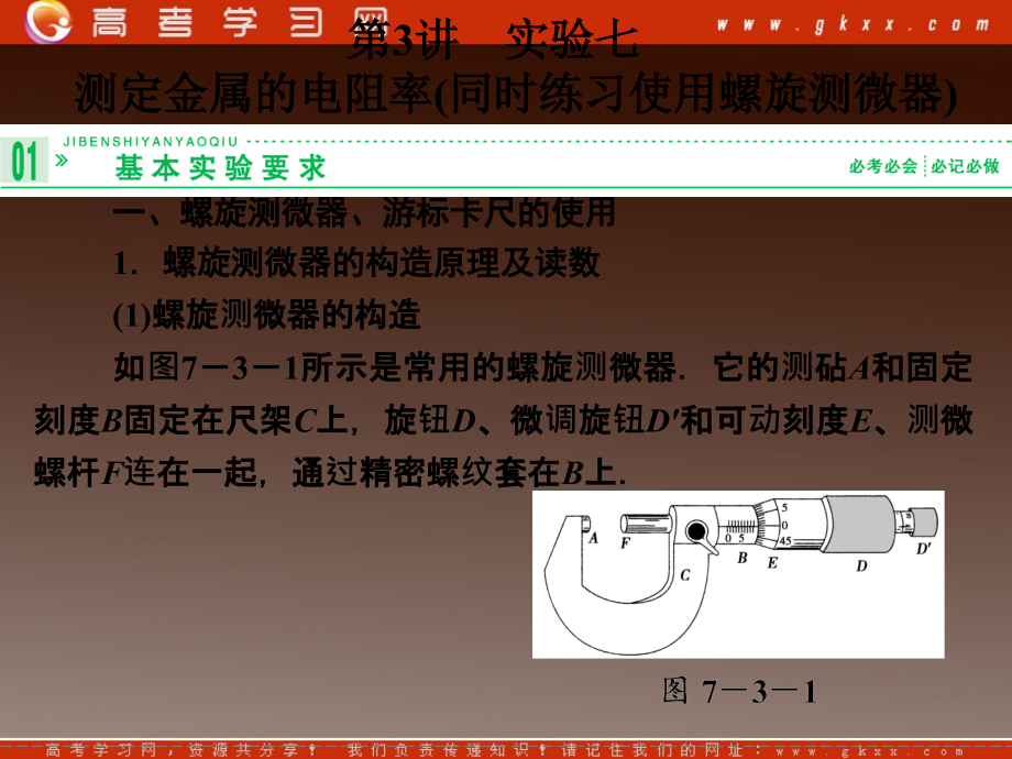 电学实验及测量课件_第1页