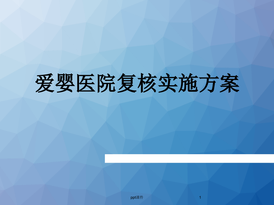 爱婴医院复核实施方案--课件_第1页