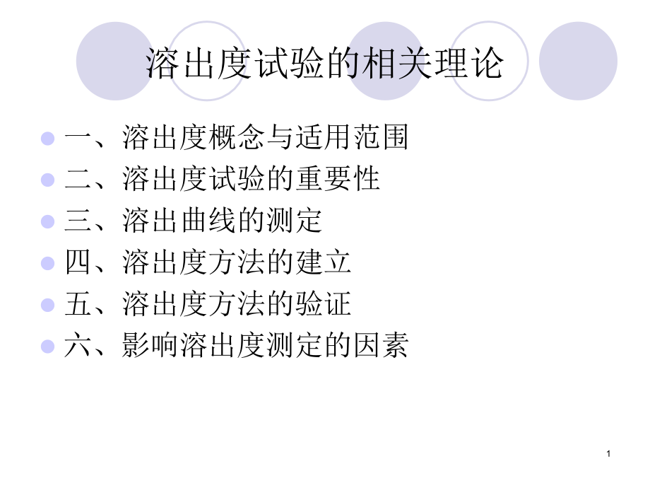 溶出度试验的相关问题课件_第1页