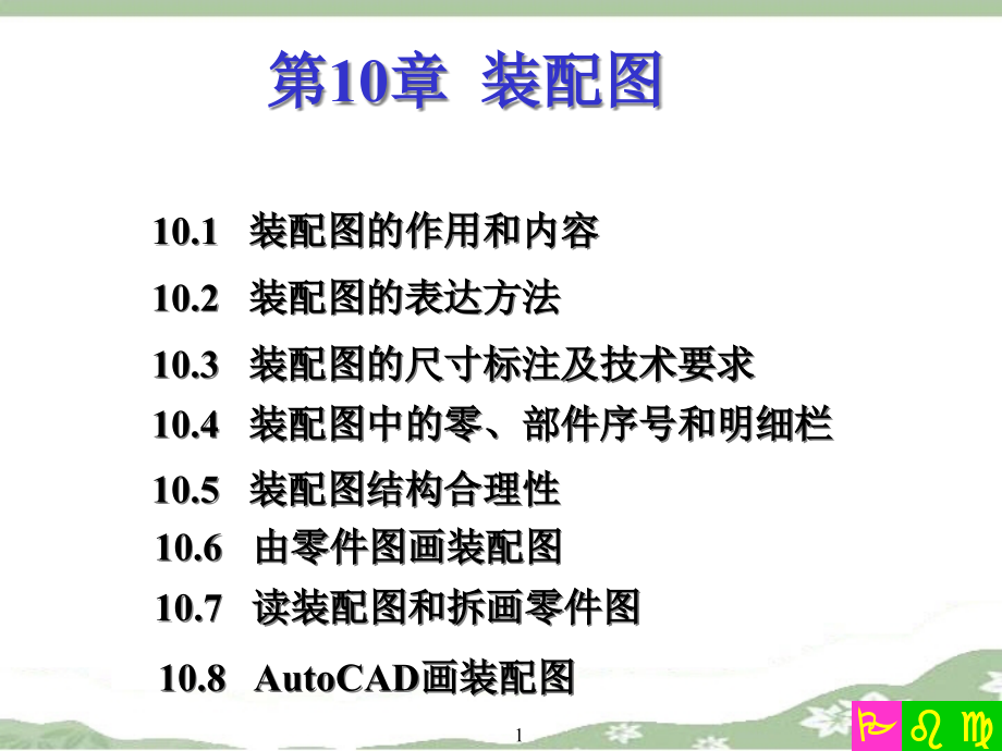 现代工程图学10装配图课件_第1页