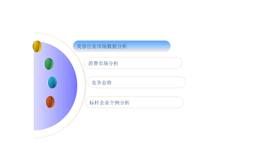 美容美体行业分析报告(新修订)课件_第1页