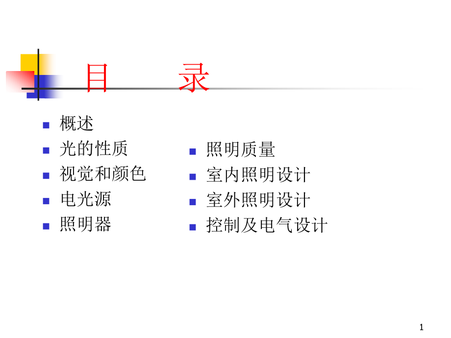 照明系统培训知识课件_第1页