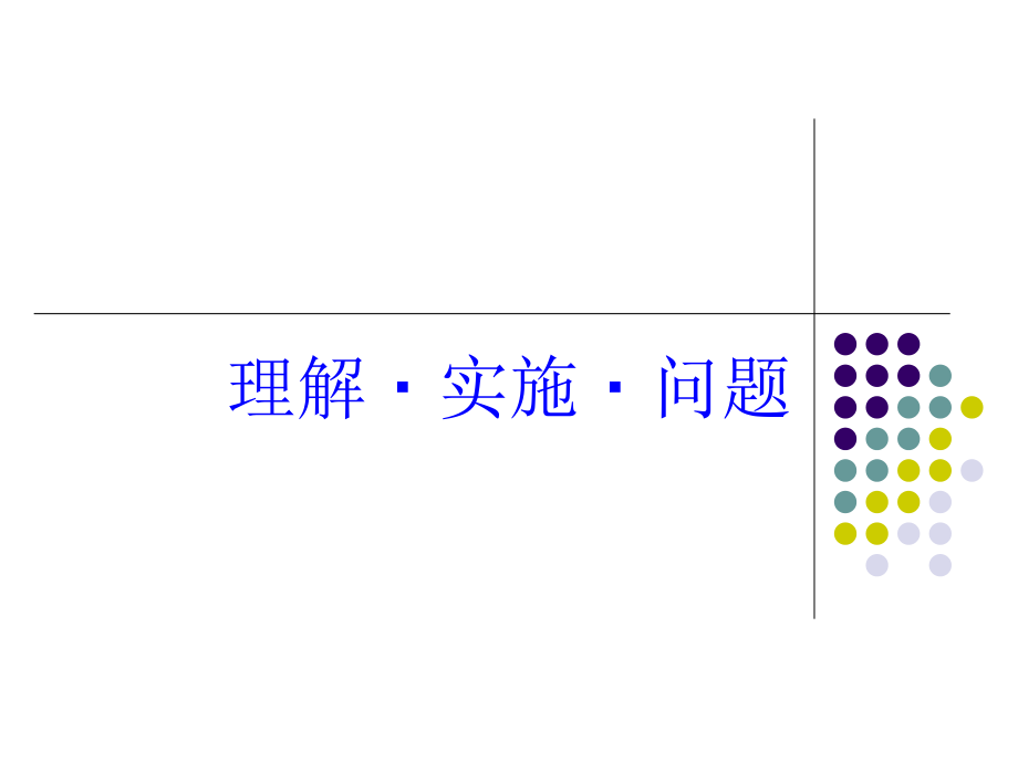 理解·实施·问题培训课件_第1页