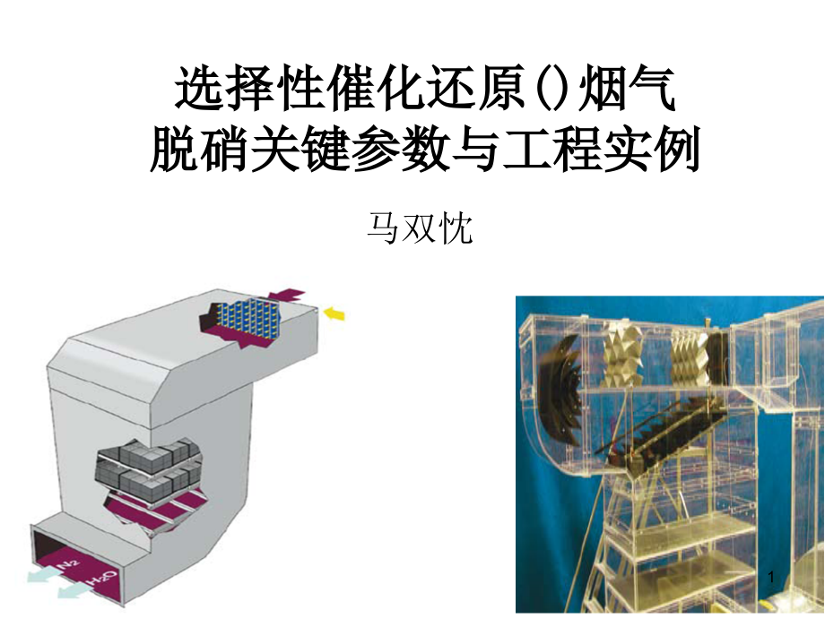 烟气脱硝技术关键参数与工程实例课件_第1页