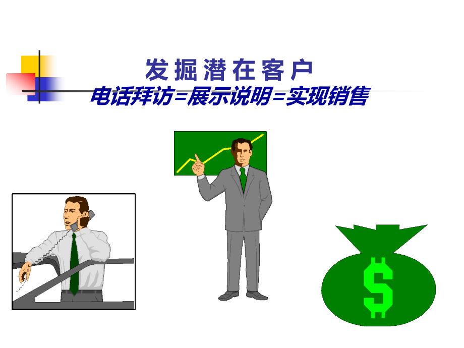 电话拜访=展示说明=实现销售课件_第1页