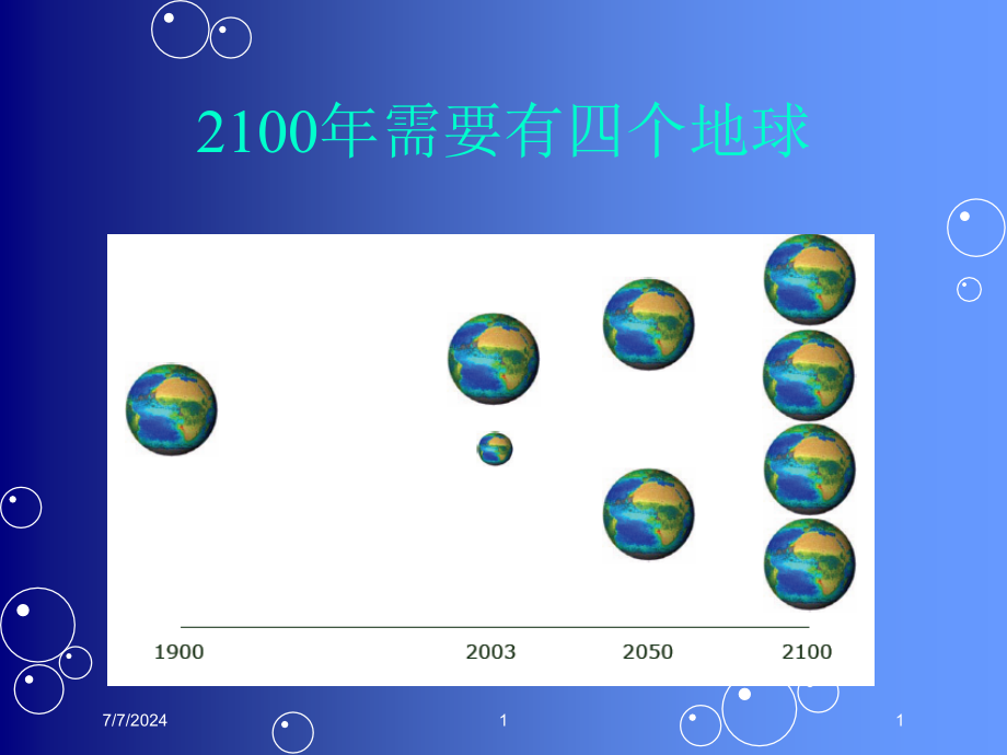 环境保护和可持续发展安徽理工课程环境科学概论培训课件_第1页