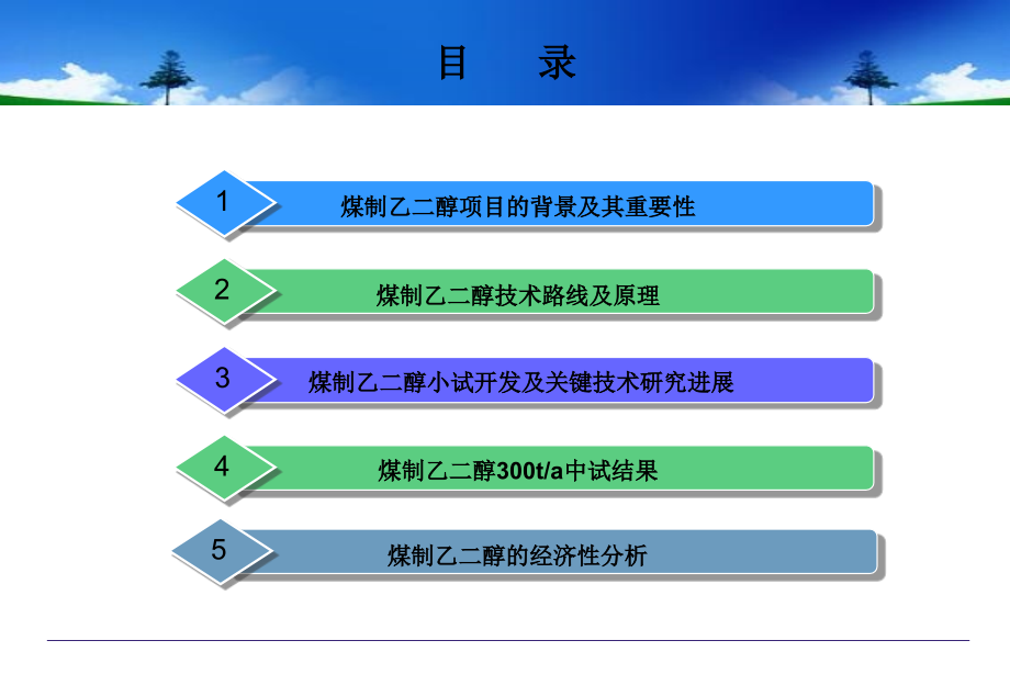 煤制气合成聚合级乙二醇新技术介绍统一版本-课件_第1页