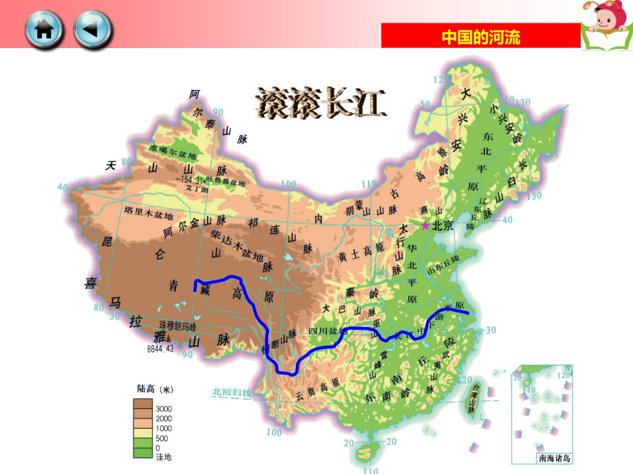 复件第三节中国的河流课件_第1页