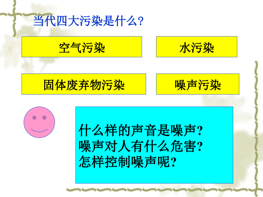 物理-噪声的危害和控制-剖析课件_第1页