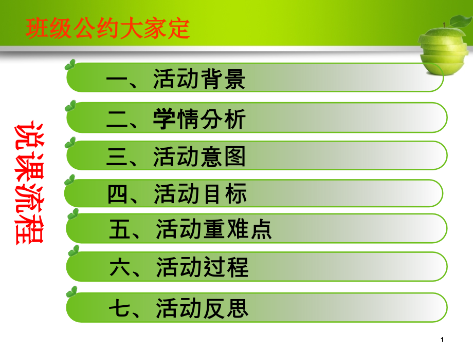 班级公约大家定专题培训ppt课件_第1页