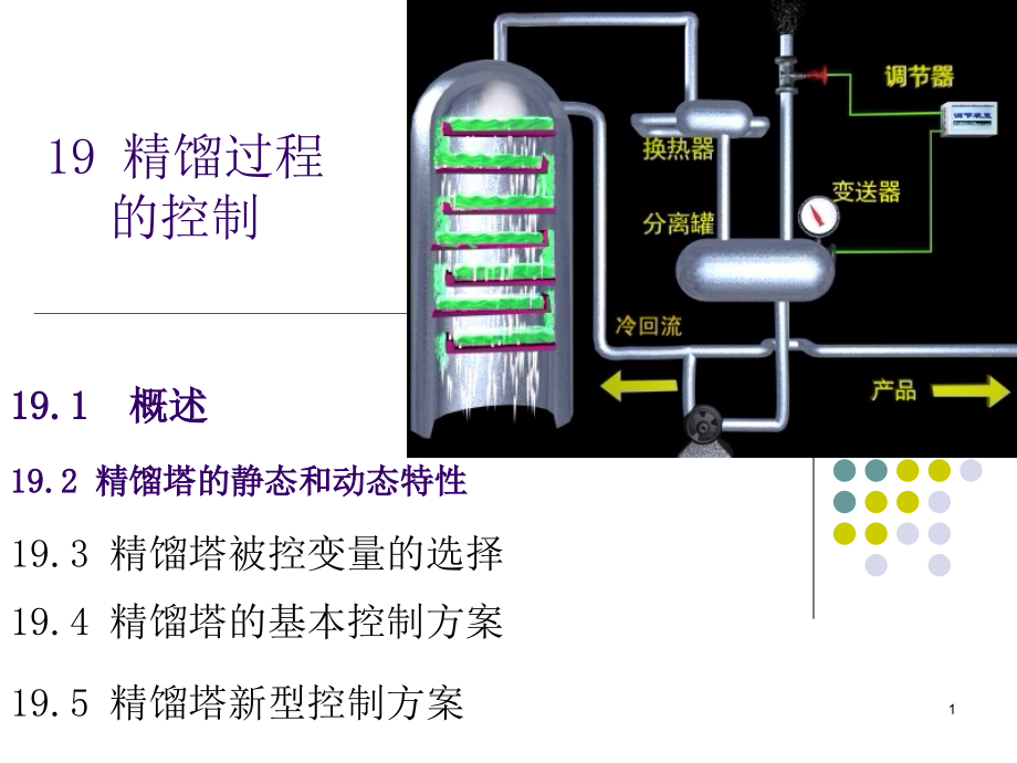 精馏塔过程的控制课件_第1页