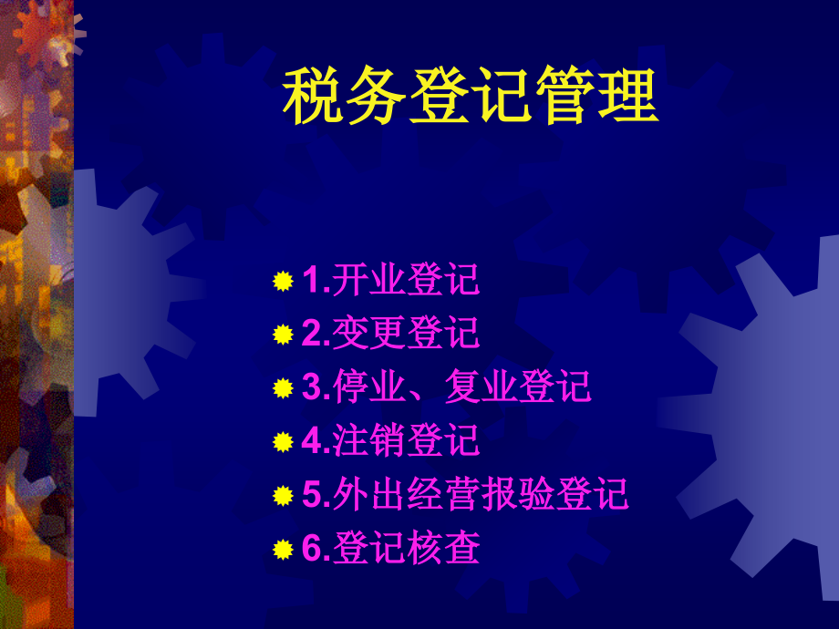 税务登记管理规定(-)课件_第1页