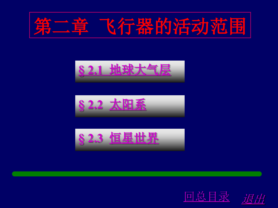 第02章飞行器的活动范围课件_第1页