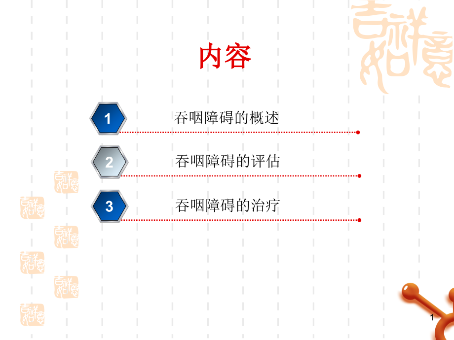 医学ppt课件吞咽功能障碍的评估和医疗护理_第1页