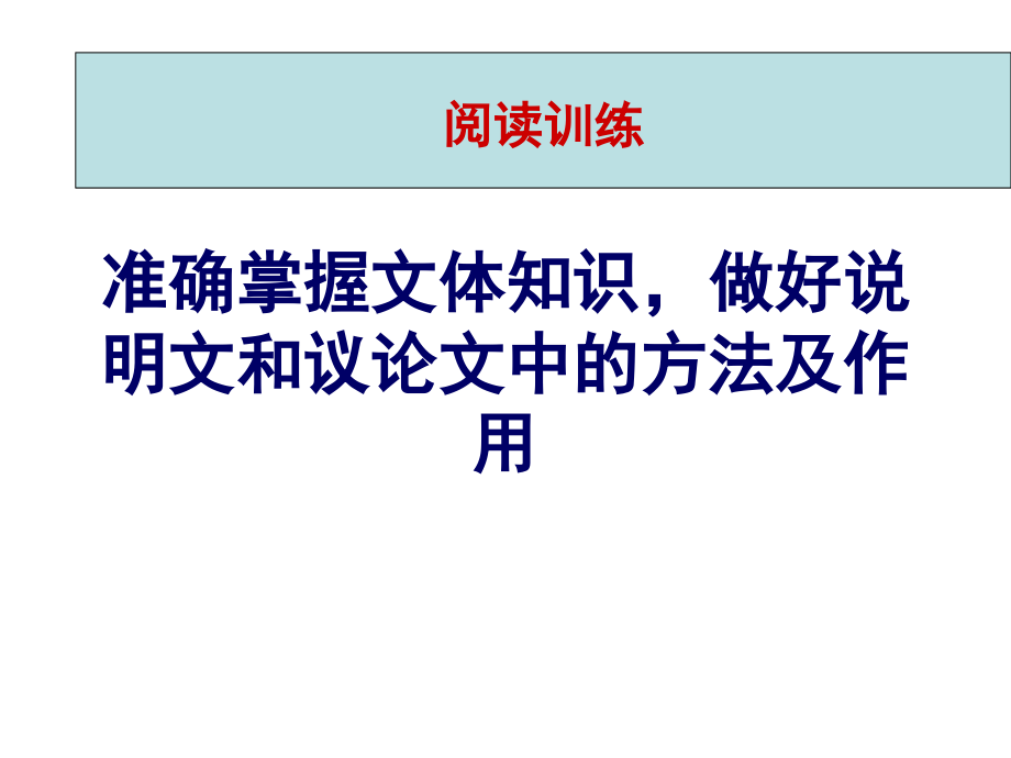 记叙文、说明文议论文比较复习课件_第1页