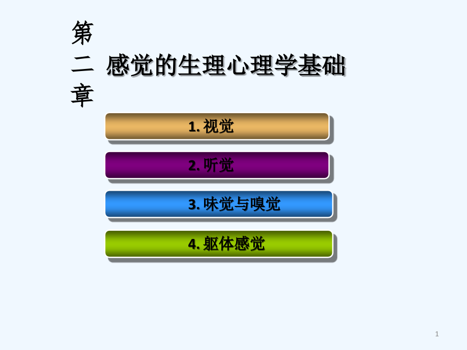 第二章-感觉(生理)-课件_第1页