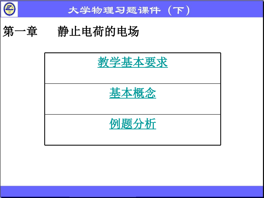 第一章-静止电荷的电场(改)课件_第1页