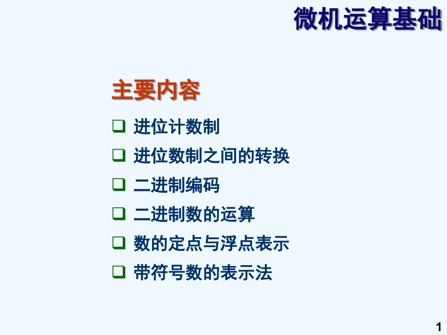 十六进制数与二进制数转换课件_第1页