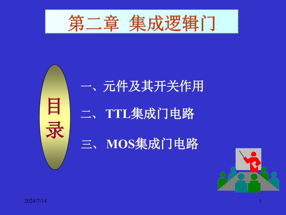 第二章集成逻辑门解析课件_第1页