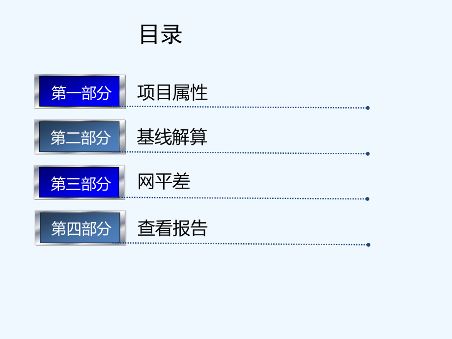 华测GPS静态平差软件教学课件_第1页