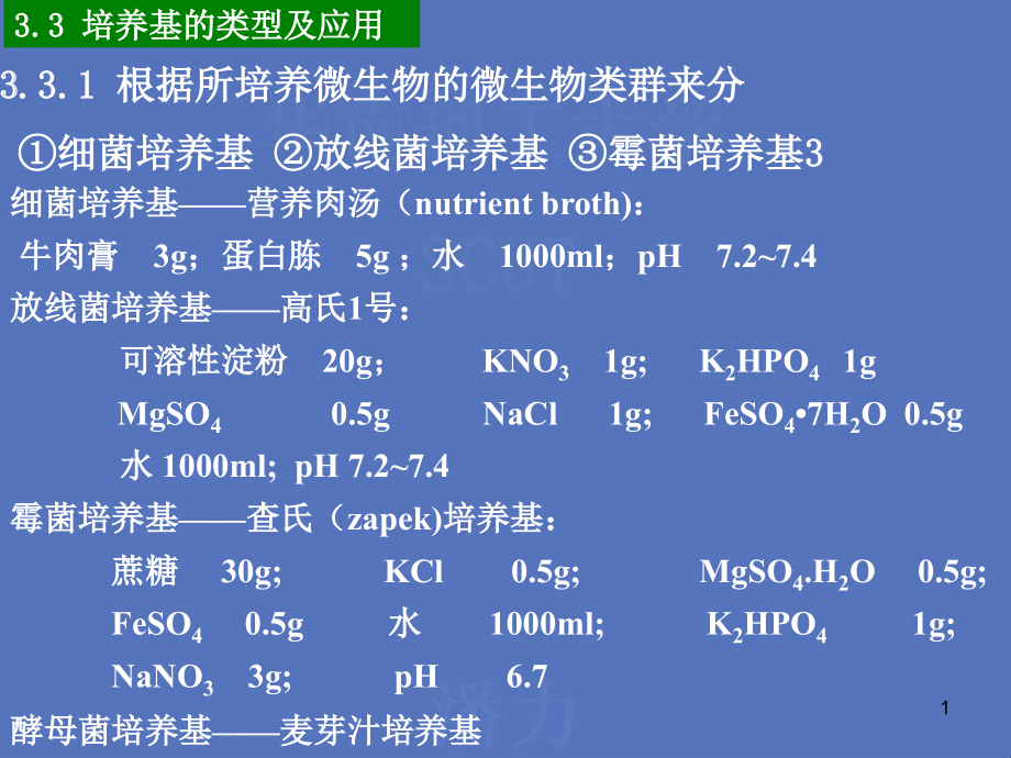 细菌培养基——营养肉汤课件_第1页