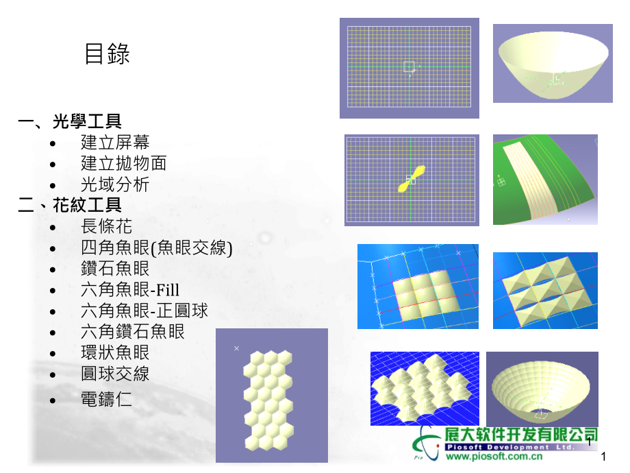 CATIA车灯反射面设计软件课件_第1页