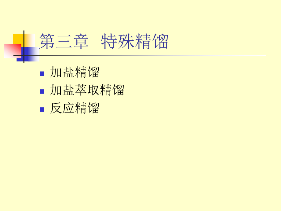 第三章-特殊精馏汇总课件_第1页